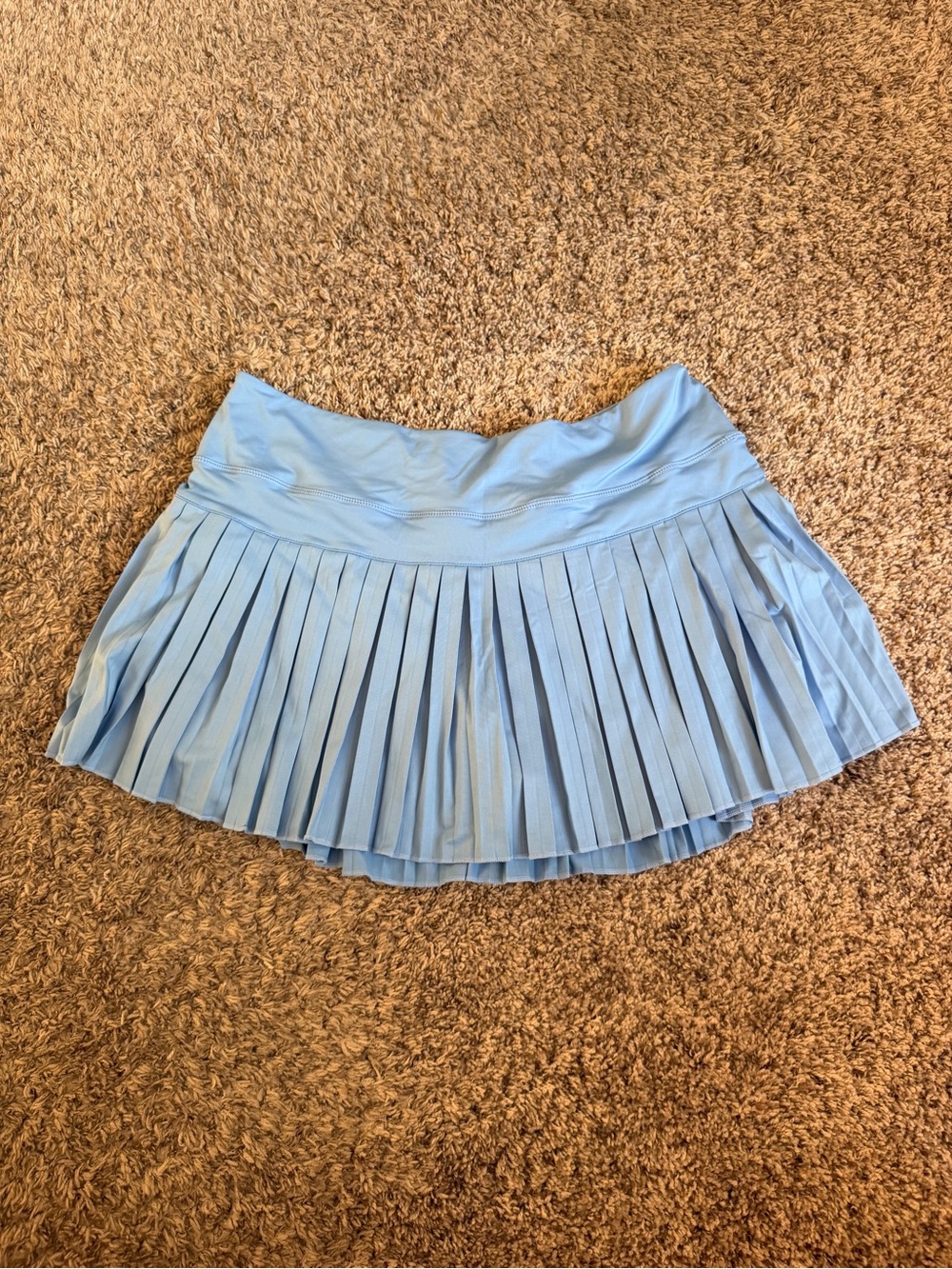 Gold Hinge Pleated Tennis Skirt